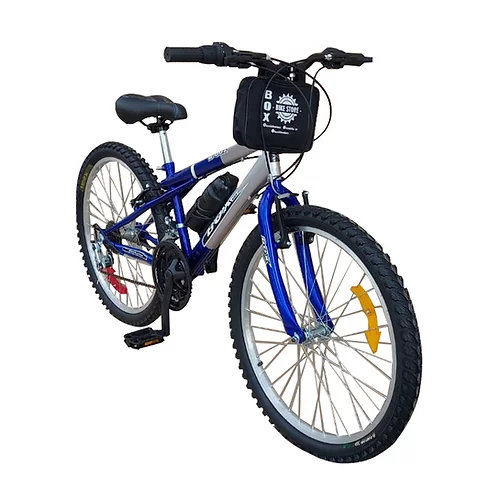 BICICLETA BOX MTB ARO 24 - AZUL CON GRIS - 3