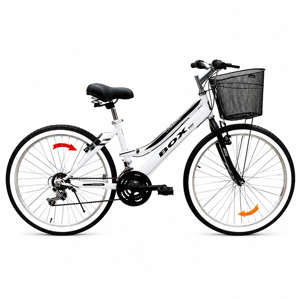 BICICLETA MOUNTAIN BIKE BOX BIKE MTB ARO 26 BLANCO DAMA VENUS - 1
