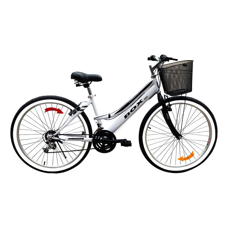 BICICLETA MOUNTAIN BIKE BOX BIKE MTB ARO 26 BLANCO DAMA VENUS - 2