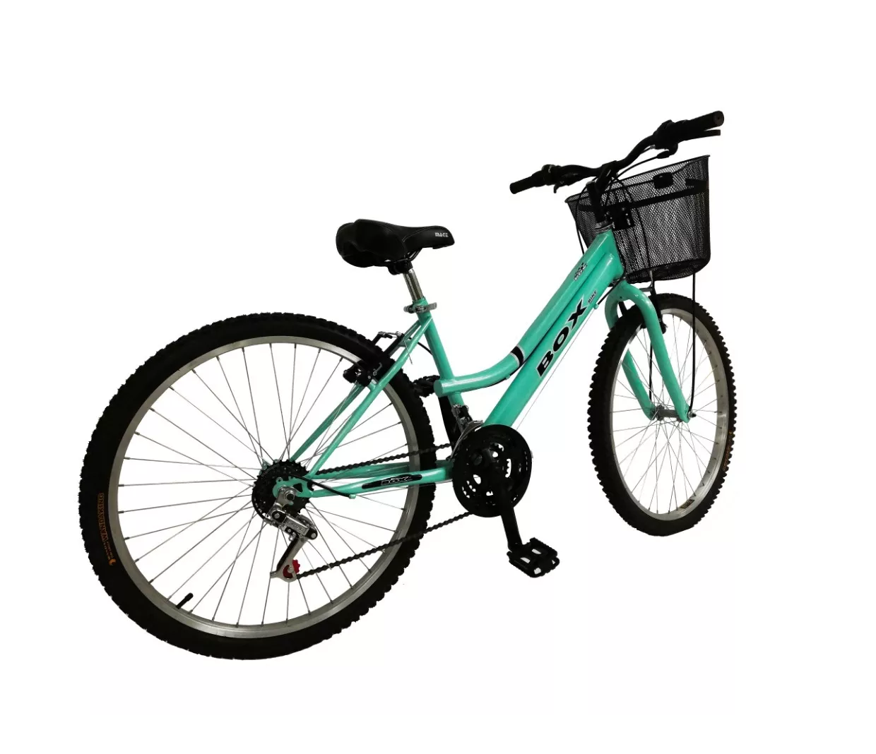 BICICLETA DE DAMA MTB ARO 26 VENUS - VERDE - 3