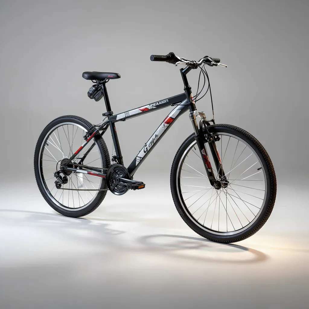 Bicicleta Mtb para Hombre Aro 26 NEGRO CON ROJO - 4