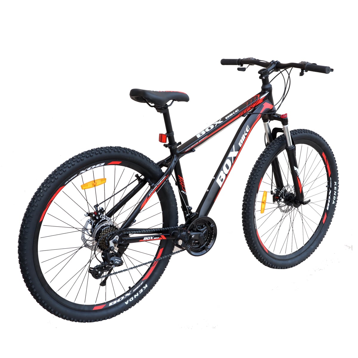 BICICLETA MOUNTAIN BIKE BOX BIKE ATX ARO 29 ROJO NEGRO MTB ALUMINIO - 4