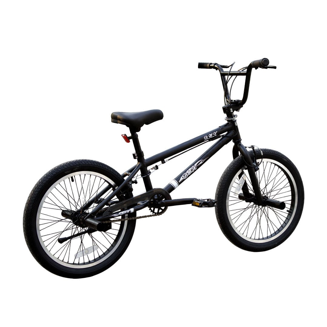 BICICLETA BOX BMX FREESTYLE ALUMINIO ARO 20 COLOR NEGRO - 2
