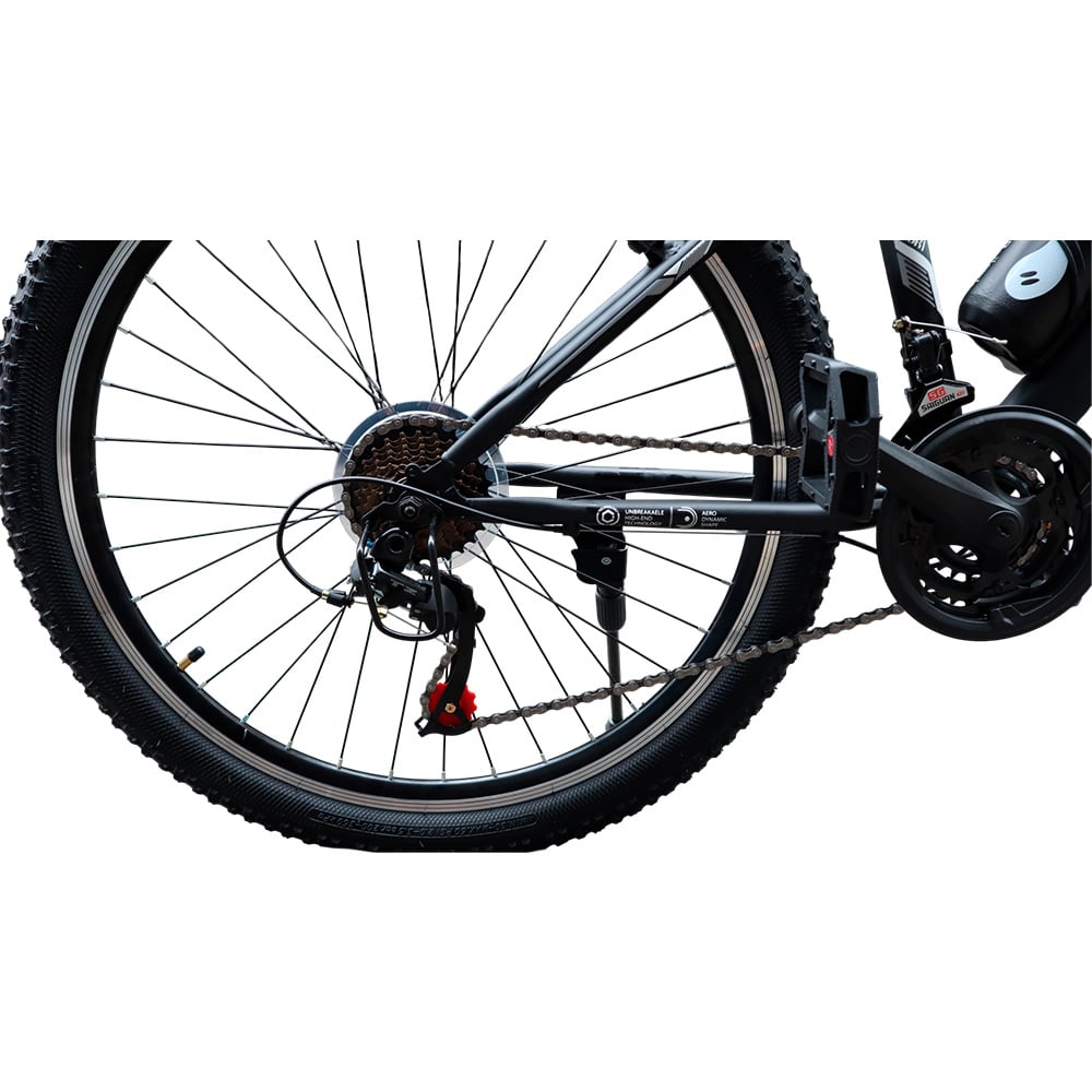 BICICLETA BMX ARO 26 COLOR NEGRO - 3