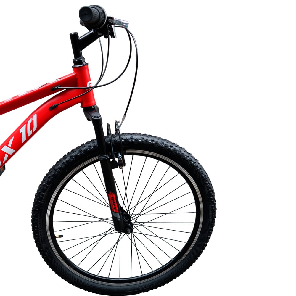 BICICLETA BMX ARO 26 COLOR ROJO - 2