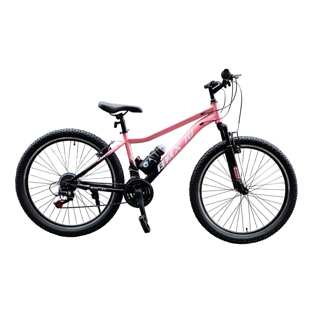 BICICLETA BMX ARO 26 COLOR ROSADO - 1