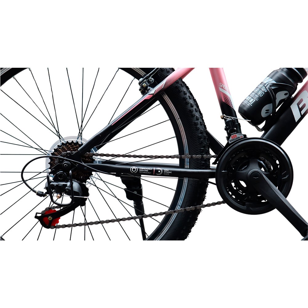 BICICLETA BMX ARO 26 COLOR ROSADO - 3