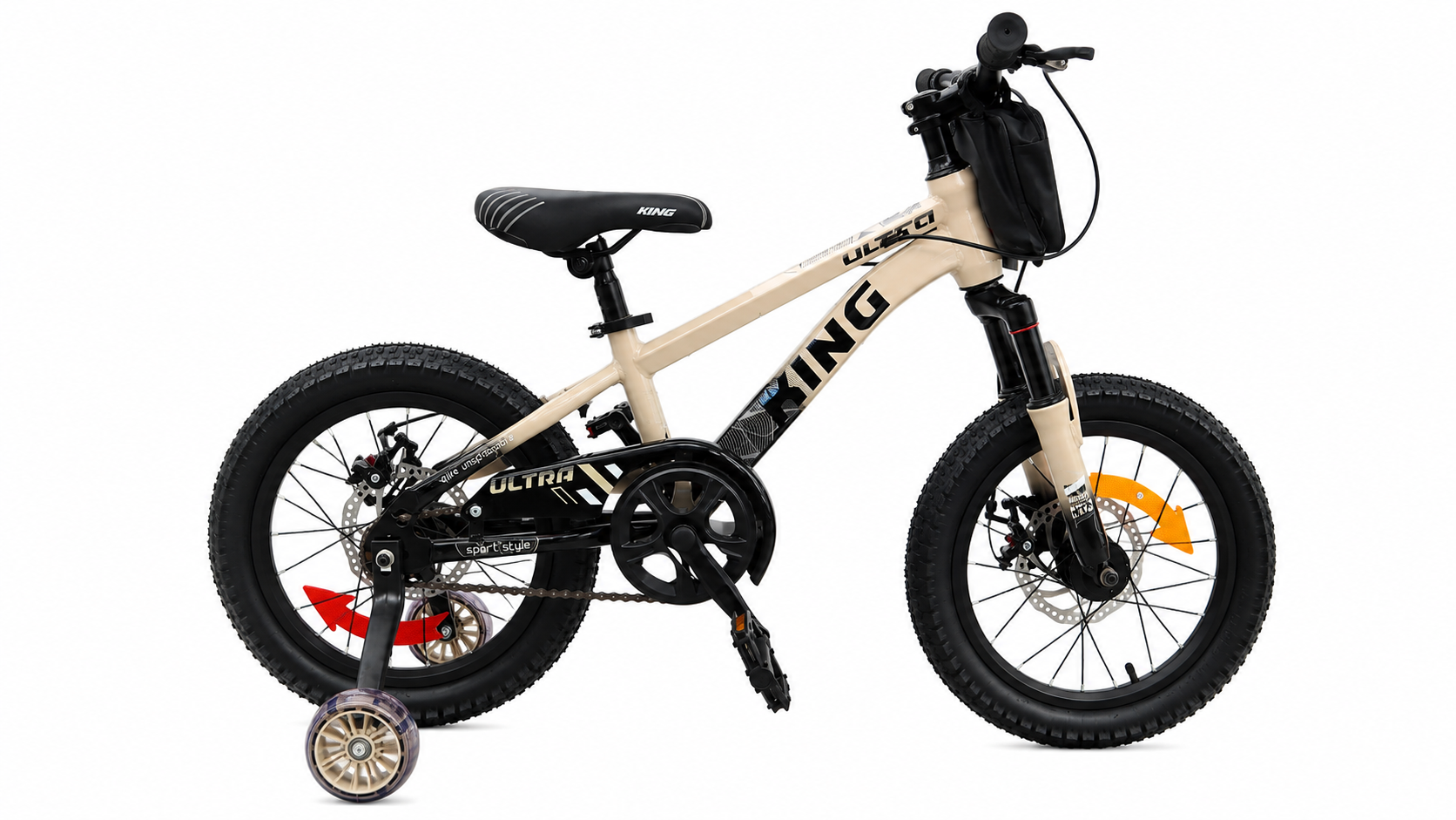BICICLETA BOX ARO 16 PARA NIÑOS- Beige - 1