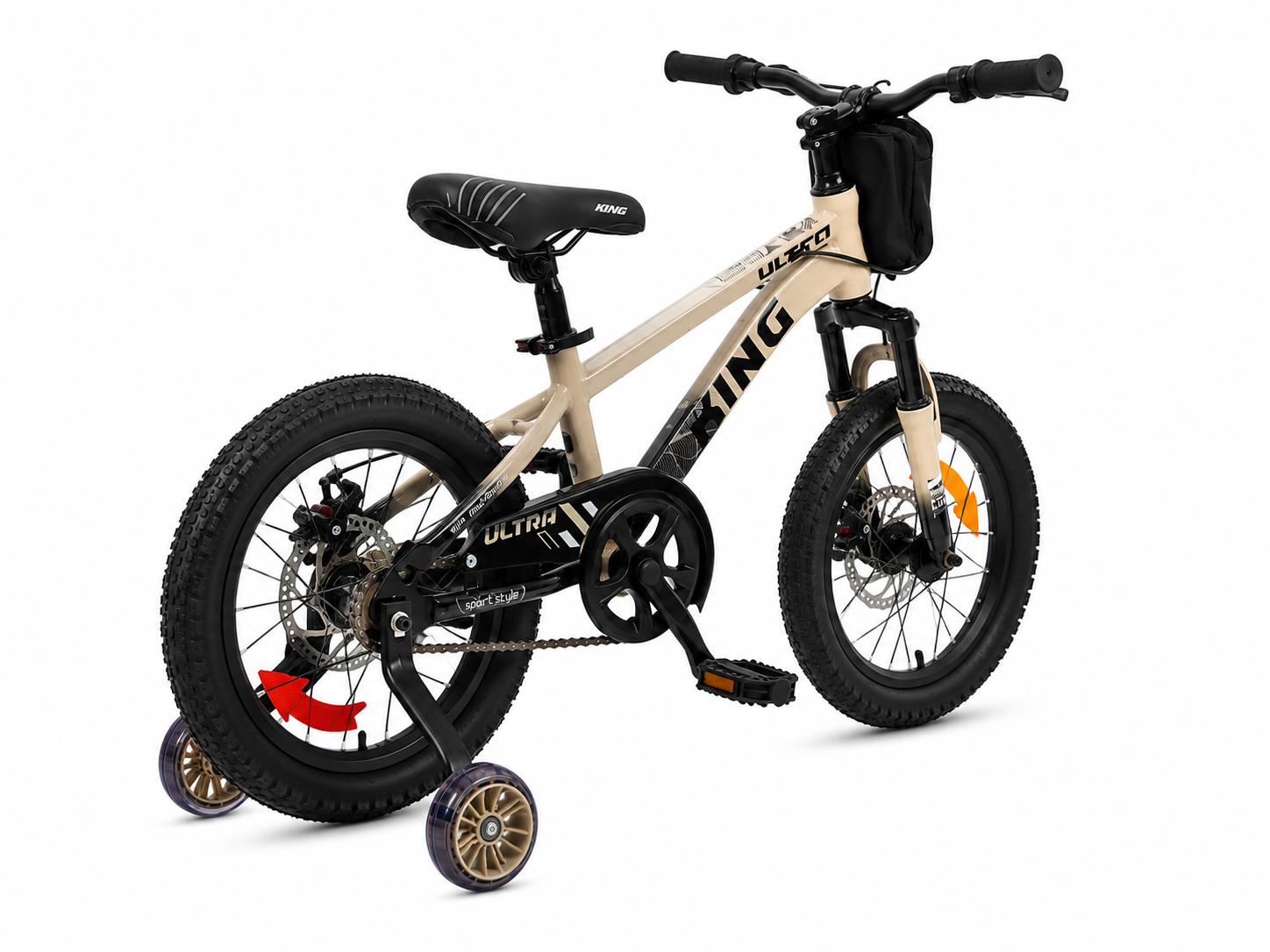 BICICLETA BOX ARO 16 PARA NIÑOS- Beige - 2