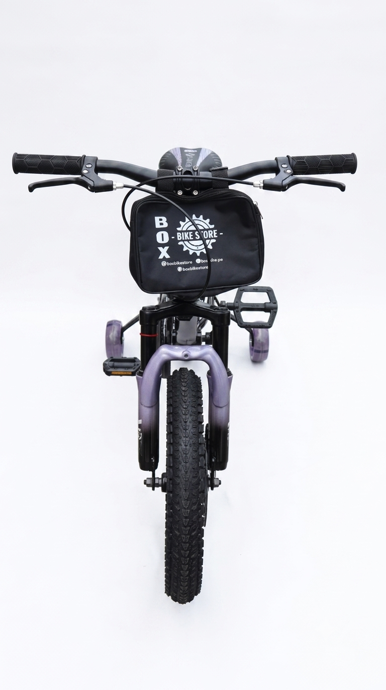 BICICLETA BOX ARO 16 PARA NIÑOS- MORADO - 3
