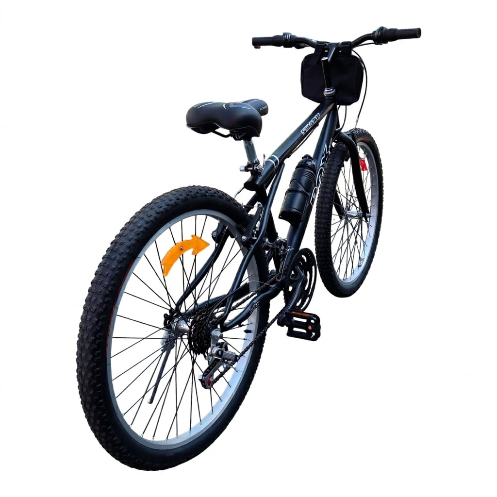 BICICLETA BOX MTB CLÁSICA PARA HOMBRE ARO 26 - NEGRO - 3