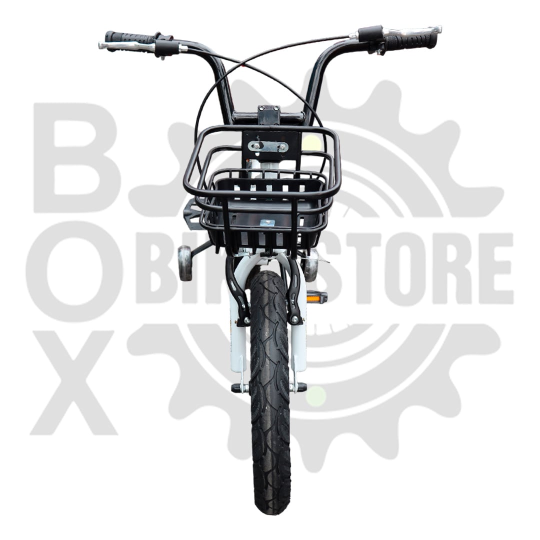 BICICLETA PAWSOON ARO 16 PARA NIÑO ESTILO BMX DEPORTIVO BLANCO - 4