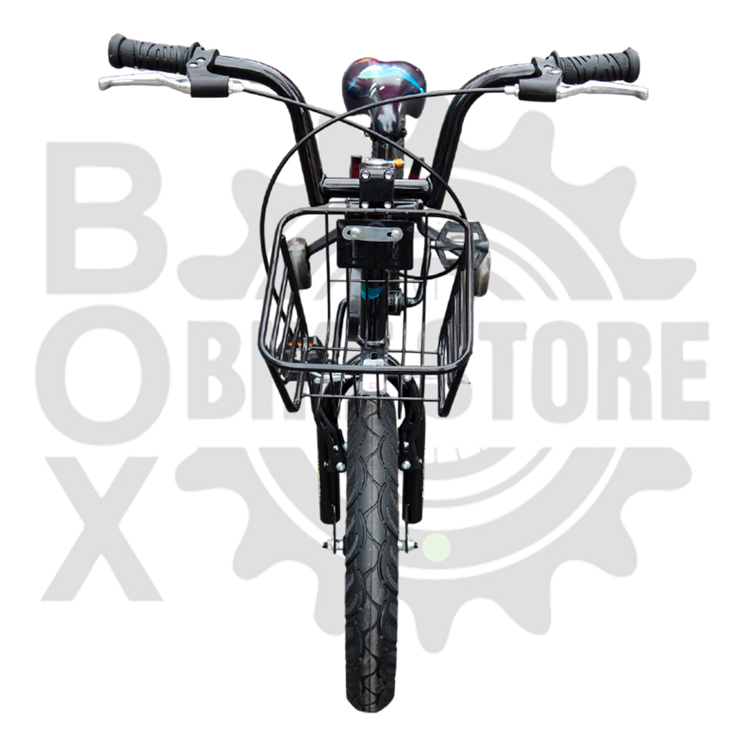 BICICLETA PAWSOON ARO 16 PARA NIÑO ESTILO BMX DEPORTIVO NEGRO - 3