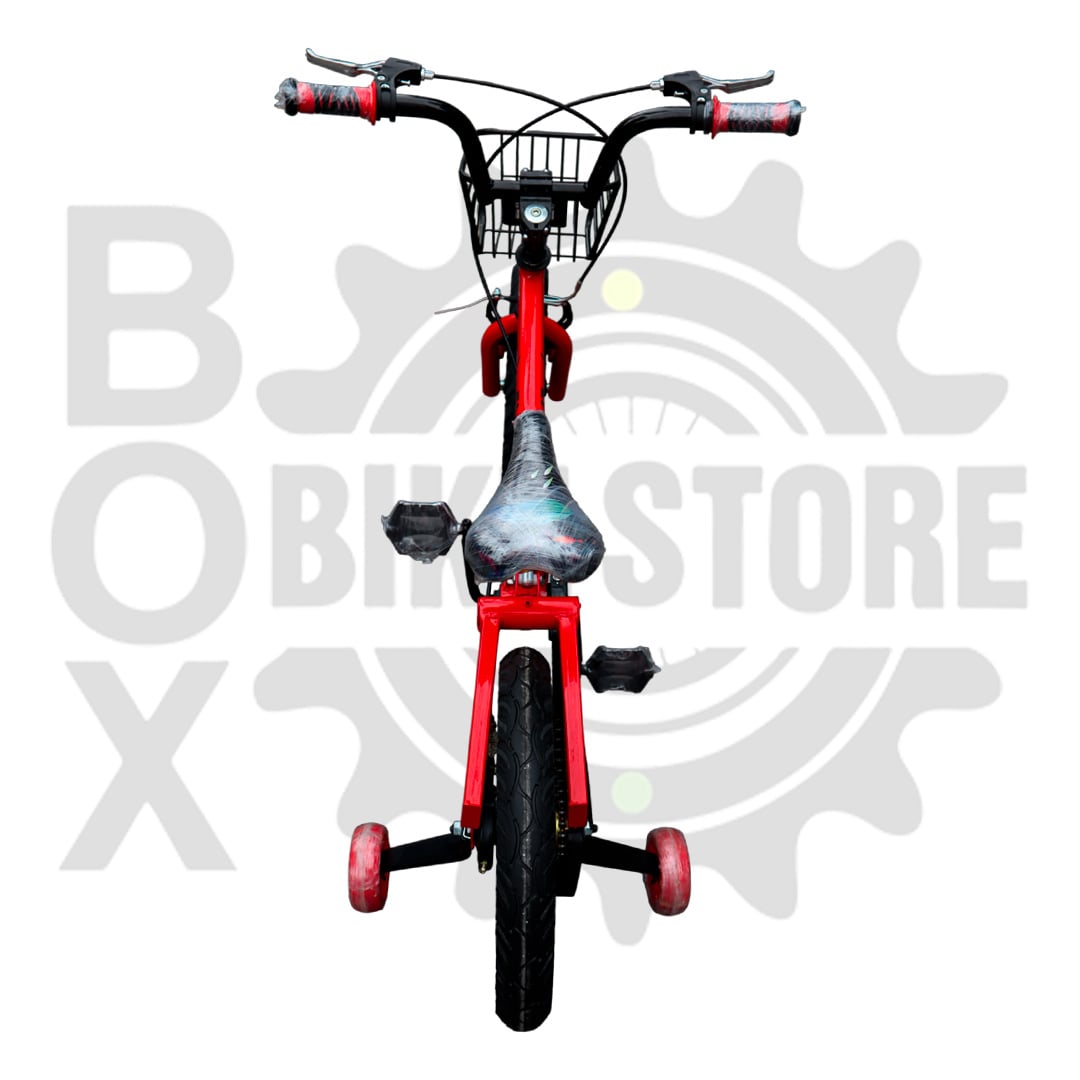 BICICLETA PAWSOON ARO 16 PARA NIÑO ESTILO BMX DEPORTIVO ROJO - 3