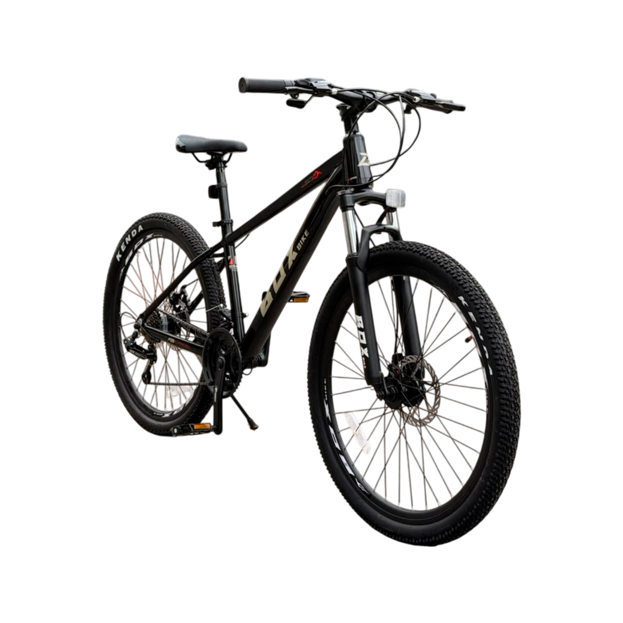 BICICLETA MTB ARO 26 DE ALUMINIO COLOR NEGRO - 2