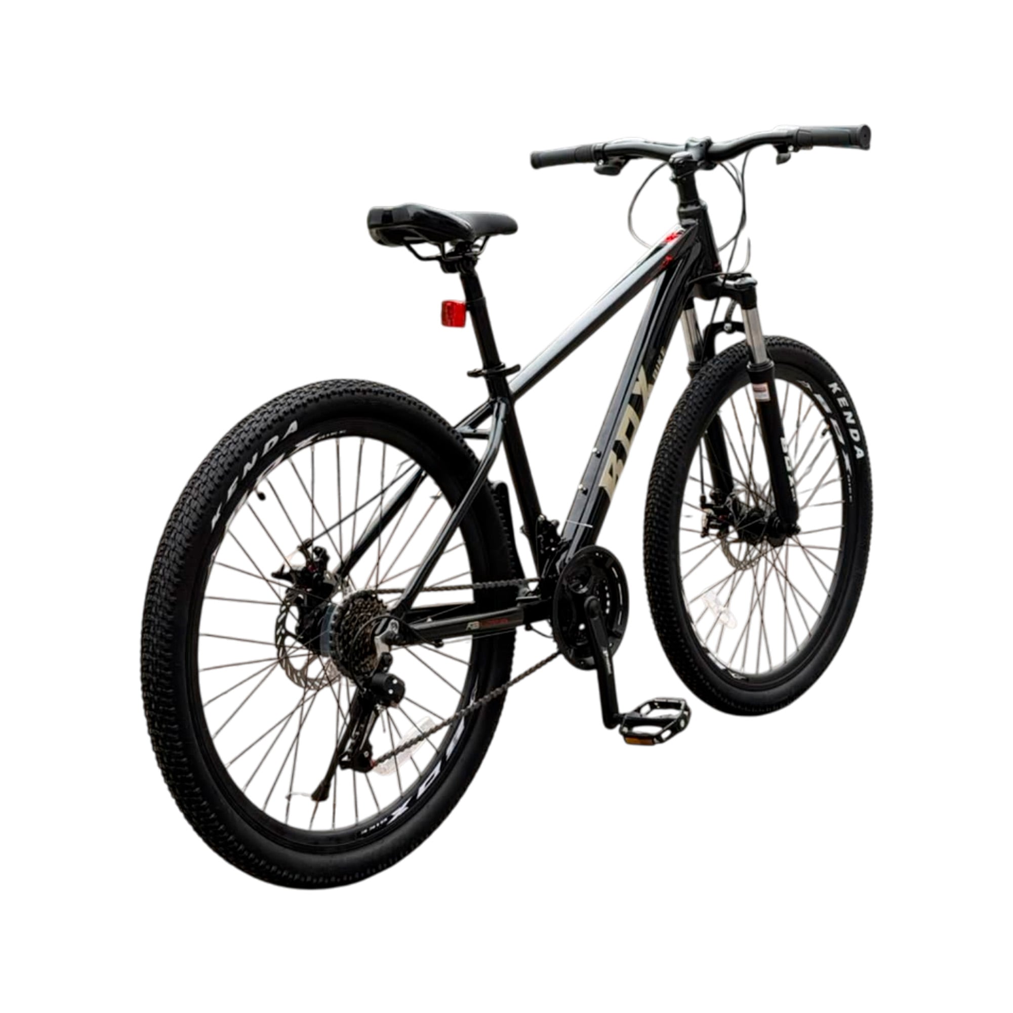 BICICLETA MTB ARO 26 DE ALUMINIO COLOR NEGRO - 3