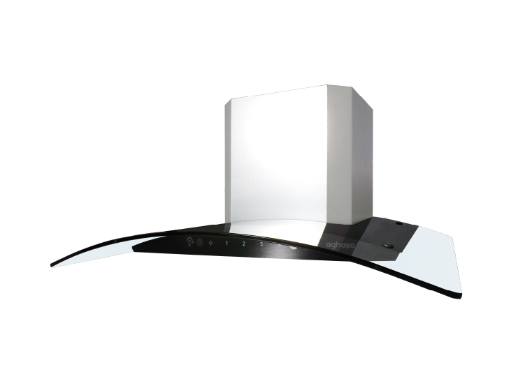 Campana Decorativa Aghaso Chimenea Touch 60 cm - 2