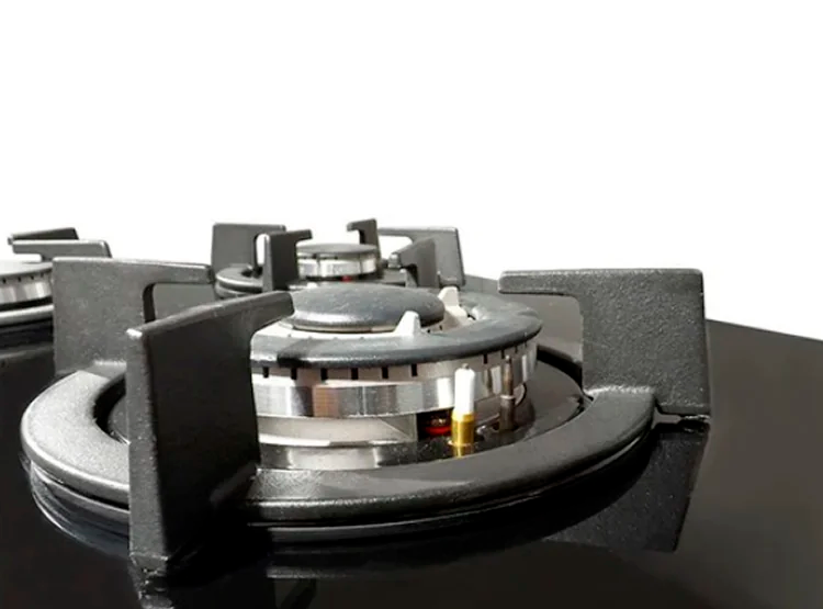 ENCIMERA 5 HORNILLAS AGHASO MESA VIDRIO 90 CM - GLP - 3