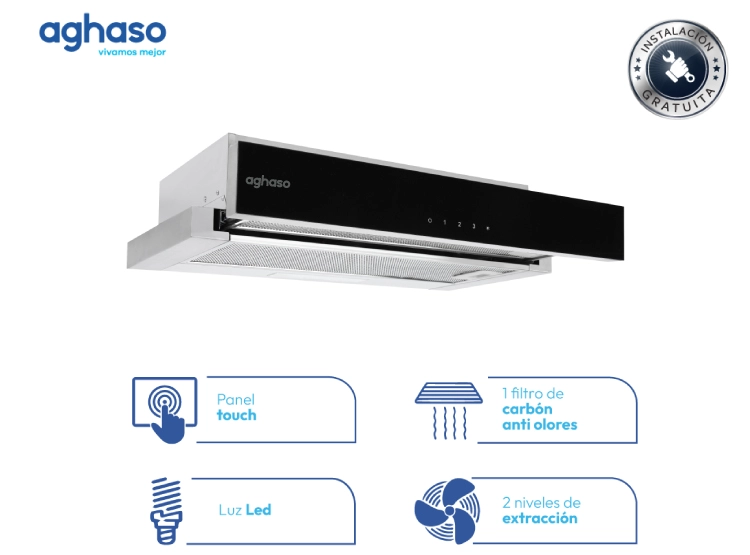 CAMPANA AGHASO EXTRAIBLE PREMIUM - 1