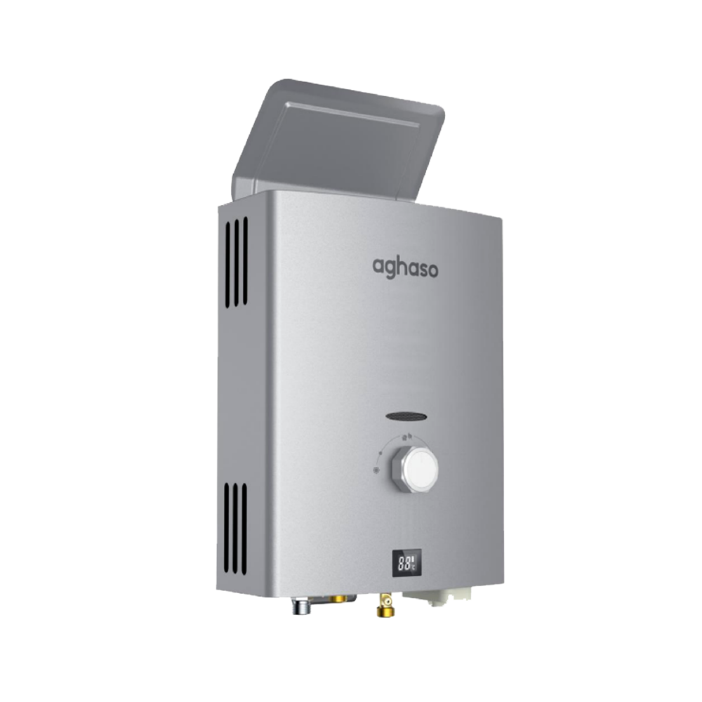Terma a Gas Natural Aghaso 8 Litros Paso Continuo - 4