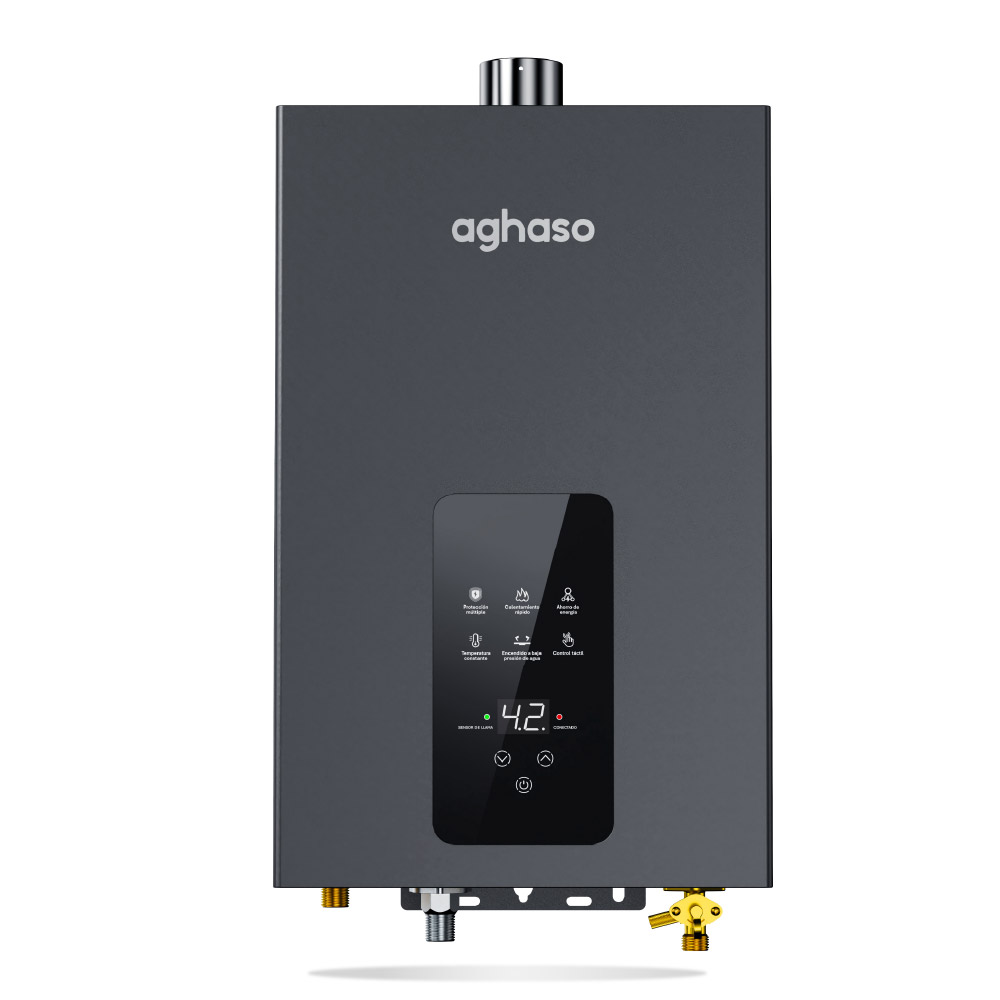 Terma a Gas Natural Aghaso 12 Litros Digital - 1