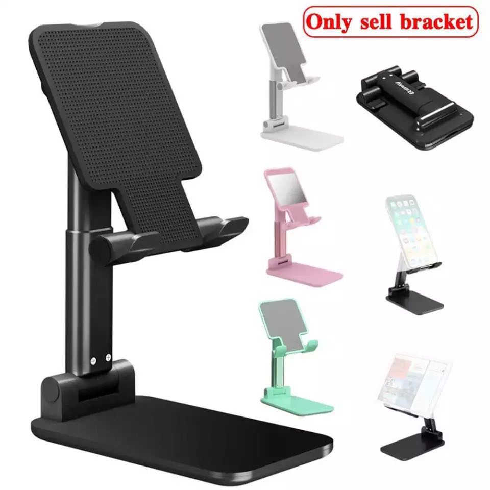 PACK X 4 SOPORTE DE ESCRITORIO PLEGABLE PARA CELULAR O TABLET ELEGANTE - 1