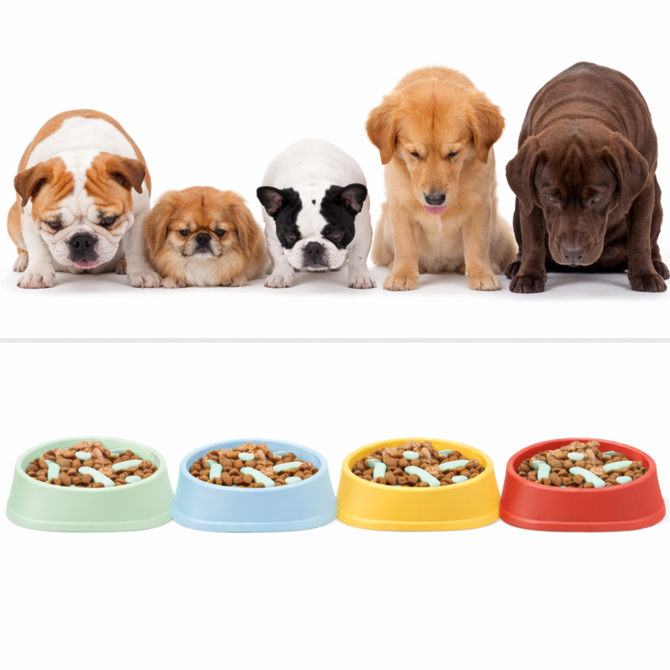 PLATO PERRO PACK X 2 COMEDERO ANTI-ANSIEDAD 1 LT ANKAFA - 7