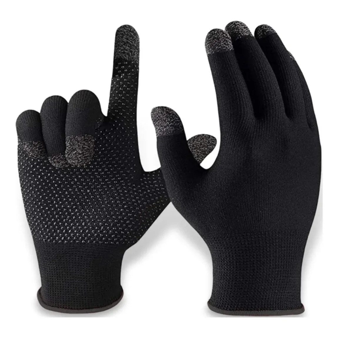 GUANTES GAMER TOUCHSCREEN PACK X2 ANTISUDOR | DOBLE RENDIMIENTO PARA CELULAR - 1