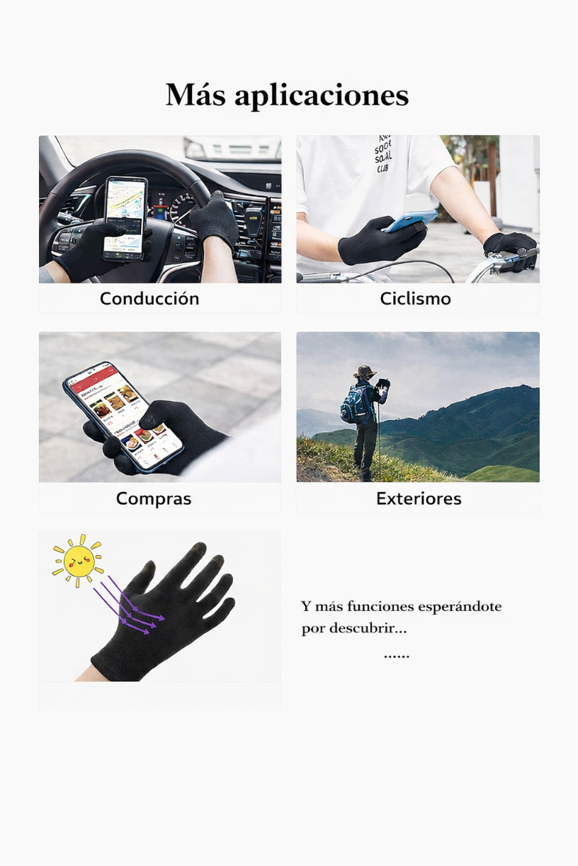 GUANTES GAMER TOUCHSCREEN ALTA PRECISIÓN | CONTROL TOTAL PARA JUEGOS MÓVIL - 4