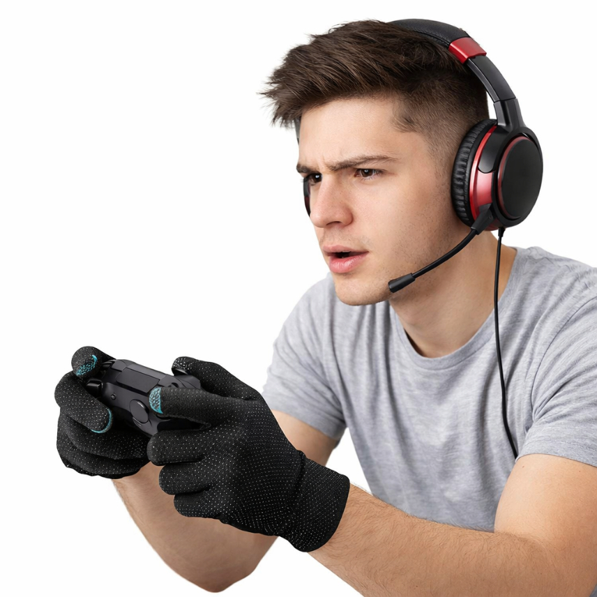 PACK X2 GUANTES TÁCTILES ANTIDESLIZANTES TOUCH | MAYOR PRECISIÓN Y COMODIDAD - 8