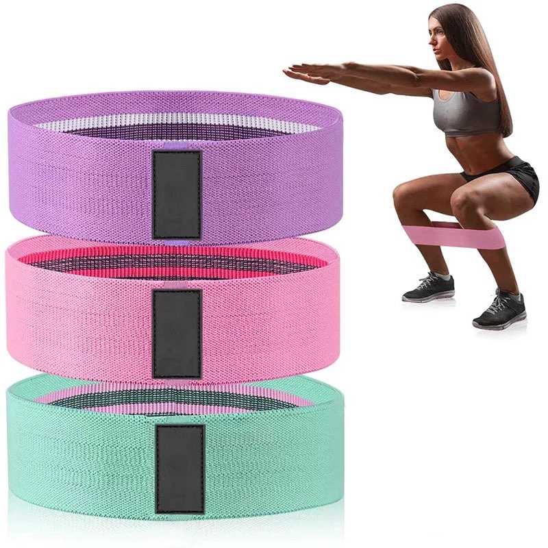 SET DE 3 BANDAS DE TELA PARA ENTRENAMIENTO PREMIUM - 1