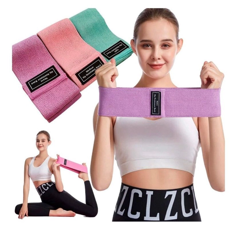 SET DE 3 BANDAS DE TELA PARA ENTRENAMIENTO PREMIUM - 3