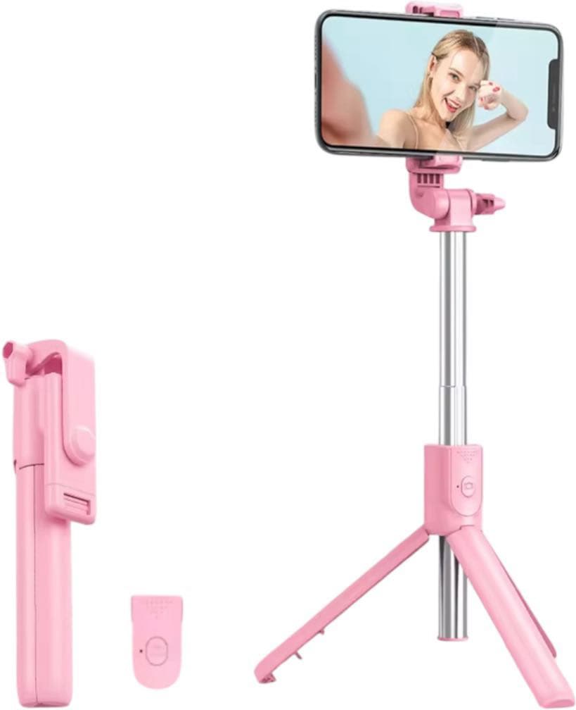 TRÍPODE PALO SELFIE STICK CON MANDO BLUETOOTH - 1