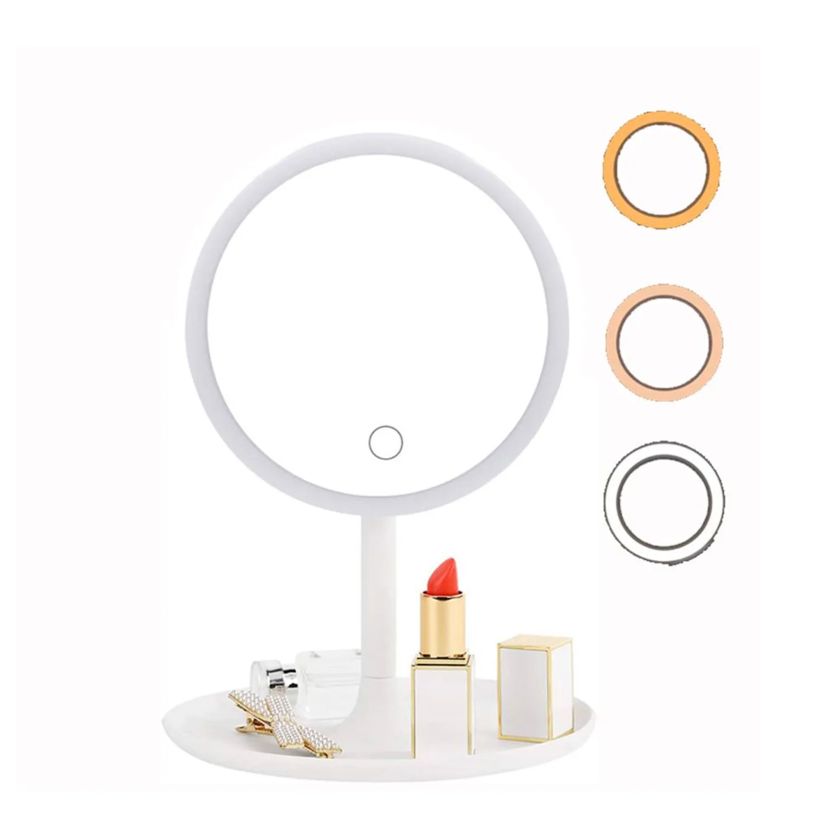 ESPEJO CIRCULAR LED PARA MAQUILLAJE - 1
