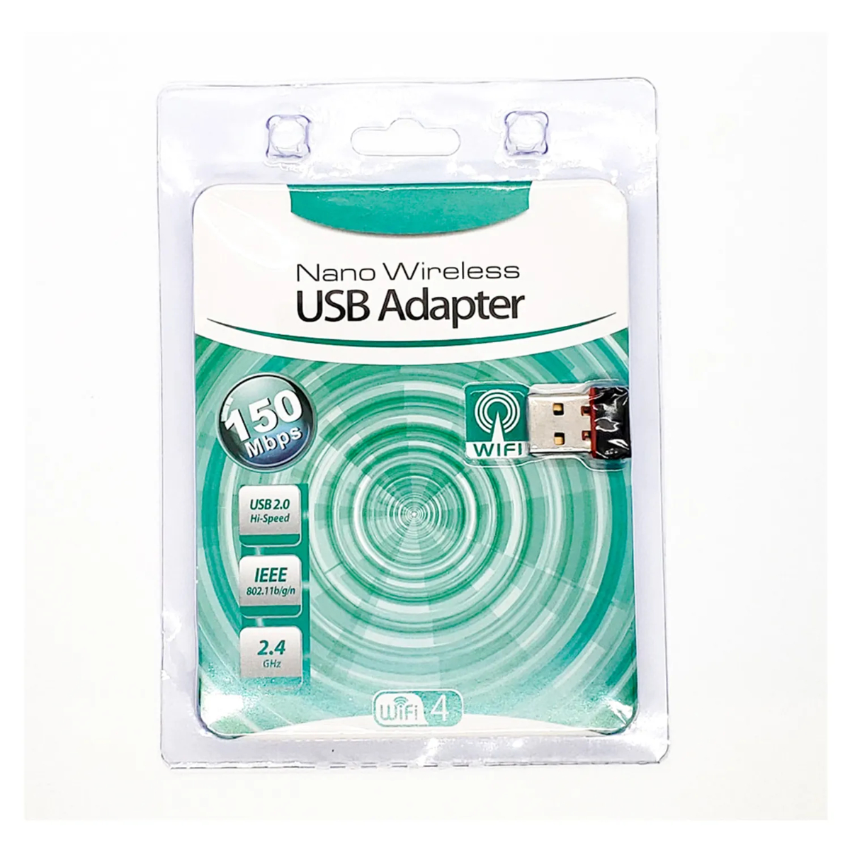 RECEPTOR USB WIFI 150 MBPS INALAMBRICO USB 2.0 - 8