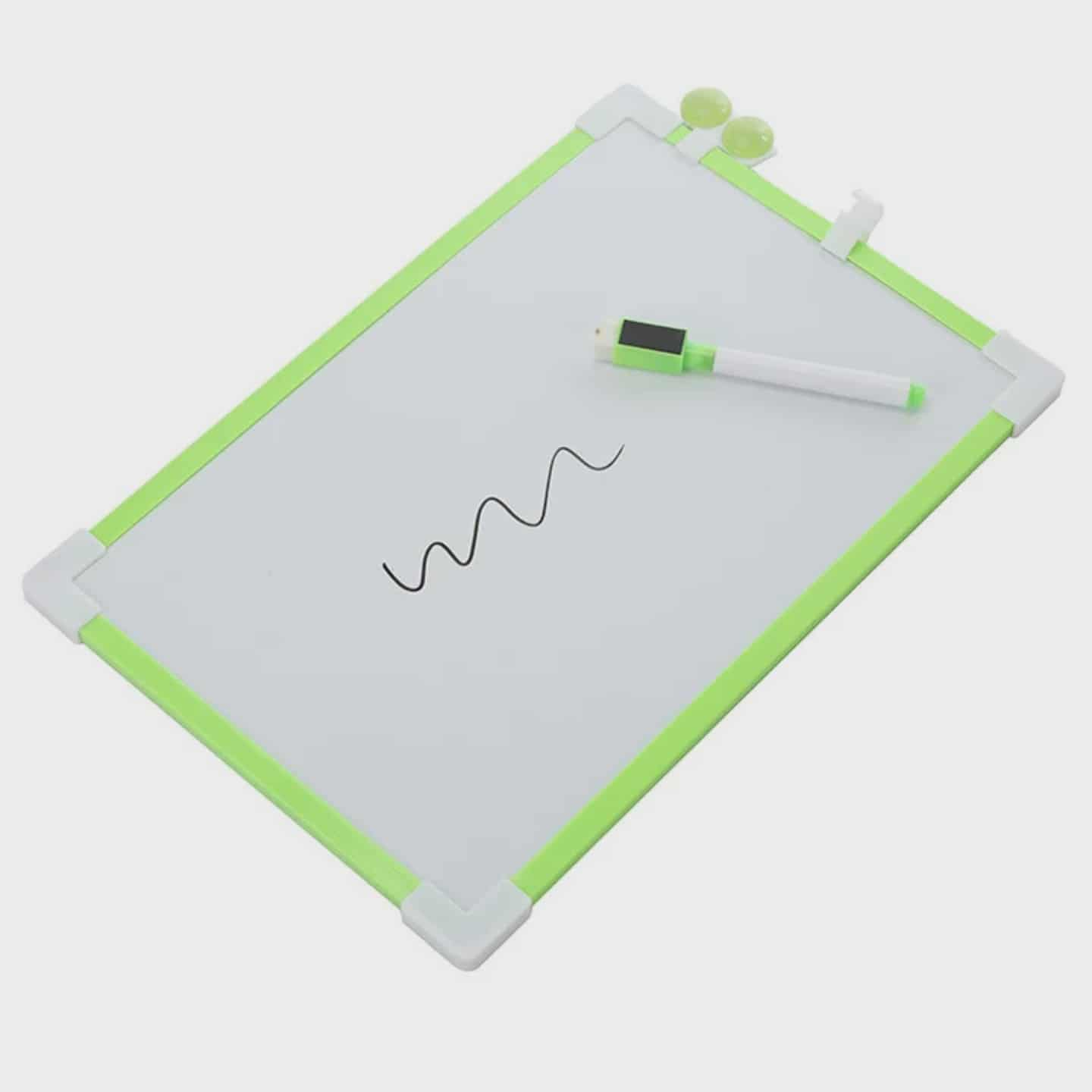 PIZARRA ACRILICA MAGNETICA DOBLE CARA  30 X 40 CM - 5