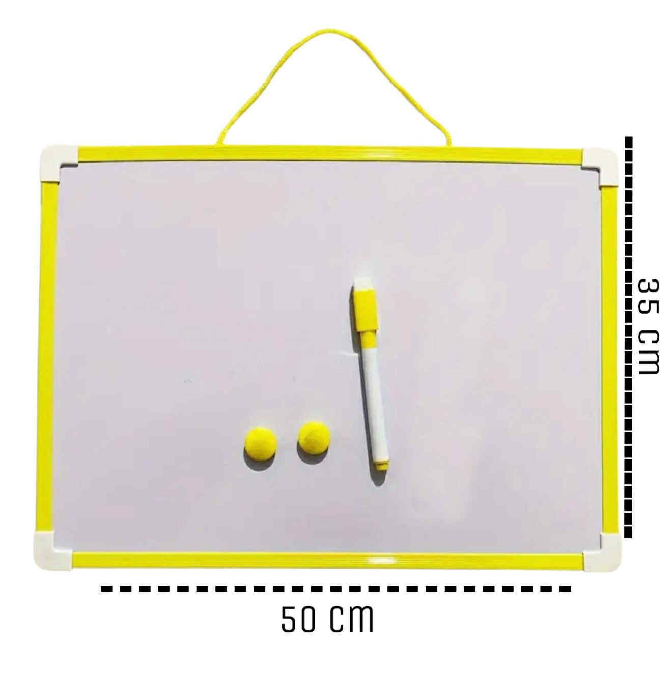 PIZARRA ACRILICA MAGNETICA DOBLE CARA  30 X 40 CM - 7