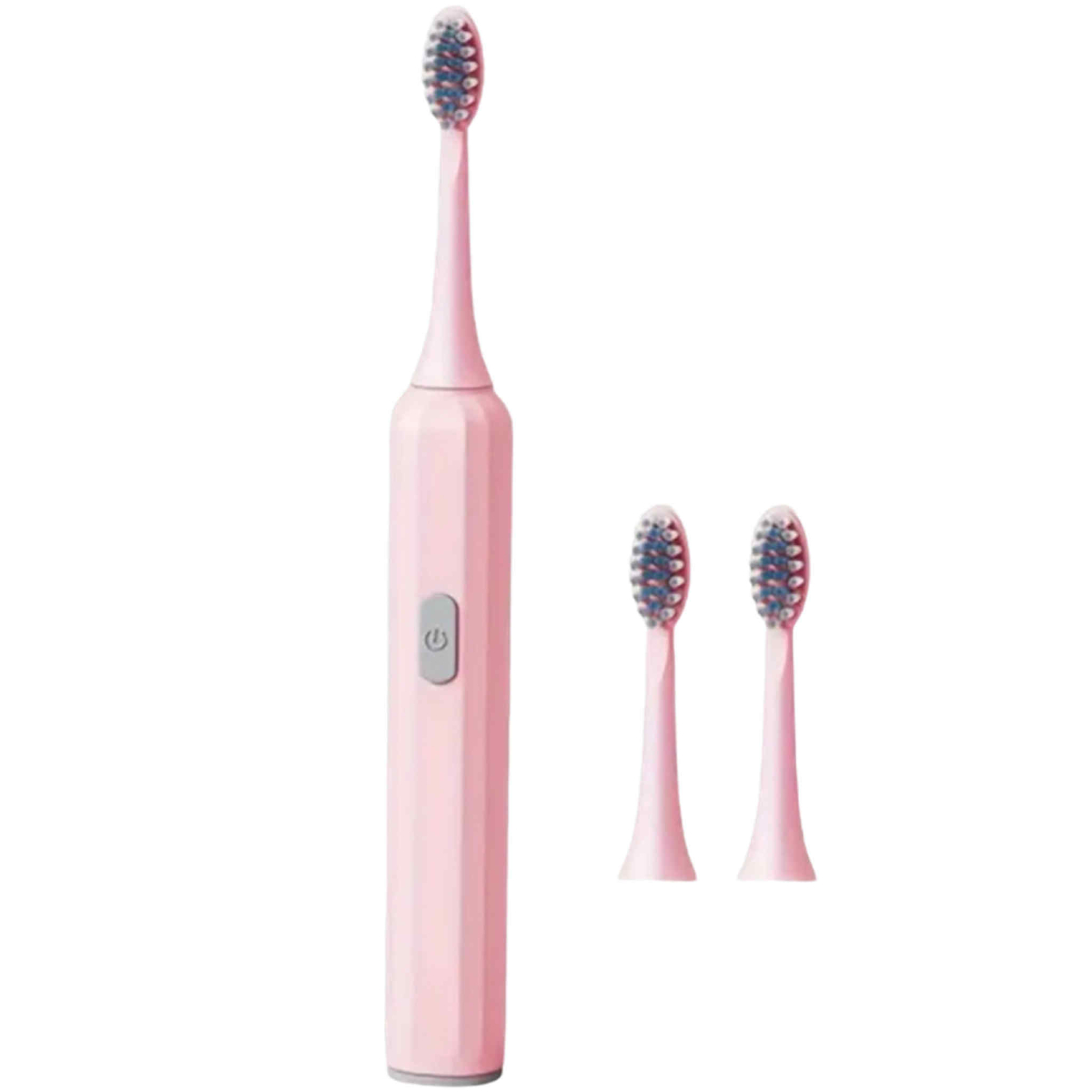 PACK X 3 CEPILLOS ELÉCTRICOS PARA ADULTOS COLOR ROSADO - 1