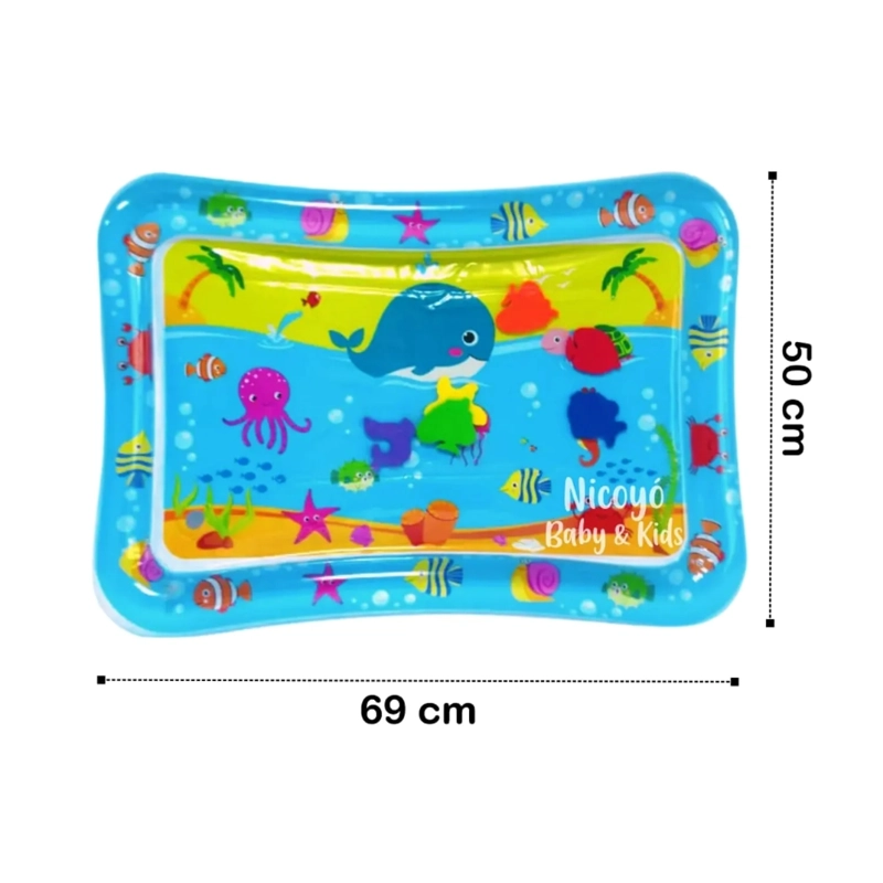 PISCINA SENSORIAL BEBÉ ALFOBRILLA AGUA INFLABLE - 4