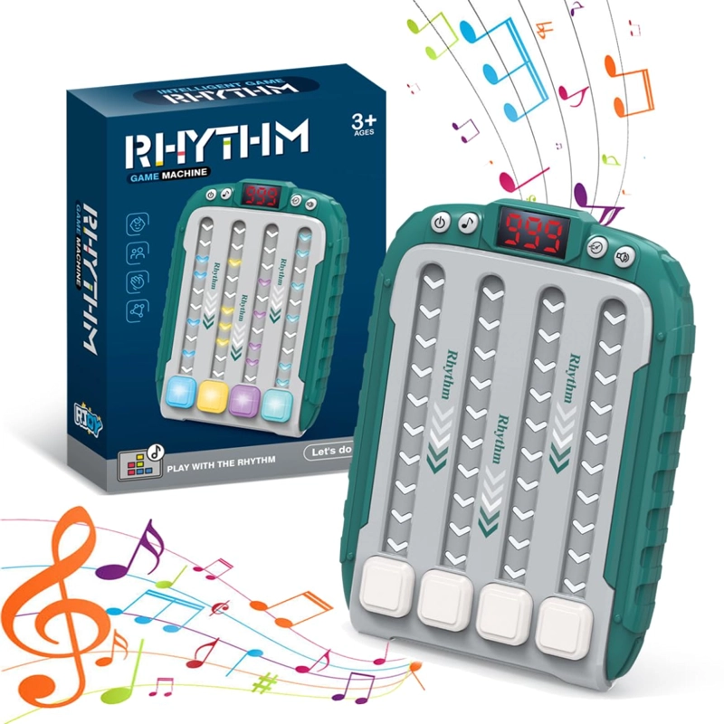 CONSOLA DE RITMO PORTÁTIL JUEGO SENSORIAL SÚPER ADICTIVO - 1