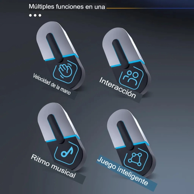 CONSOLA DE RITMO PORTÁTIL JUEGO SENSORIAL SÚPER ADICTIVO - 5