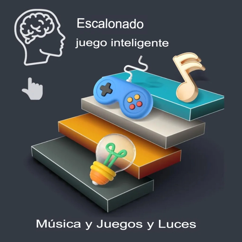 CONSOLA DE RITMO PORTÁTIL JUEGO SENSORIAL SÚPER ADICTIVO - 7