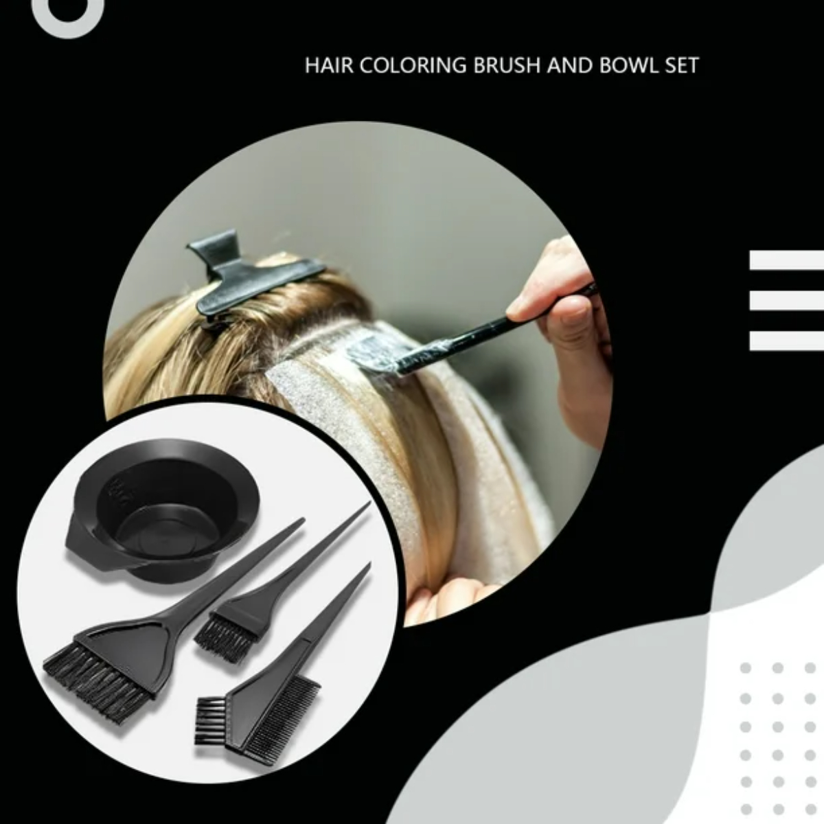 KIT PROFESIONAL DE JUEGO DE TINTE PARA EL CABELLO - 7