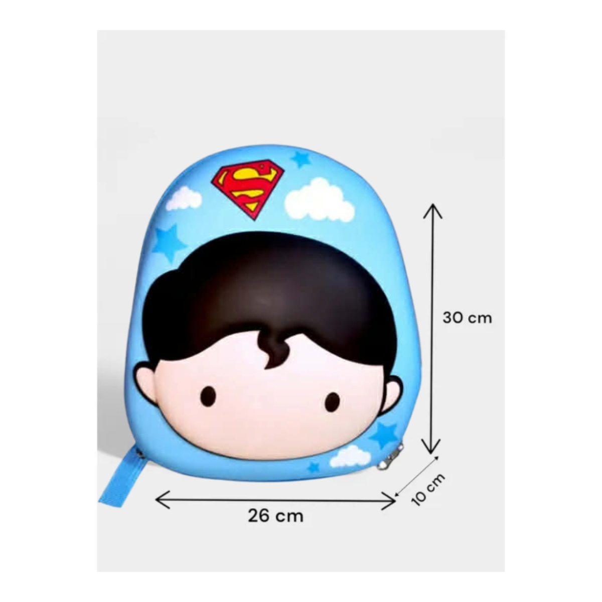MOCHILA INFANTIL TIPO SUPERHÉROE CON RELIEVE 3D - 4