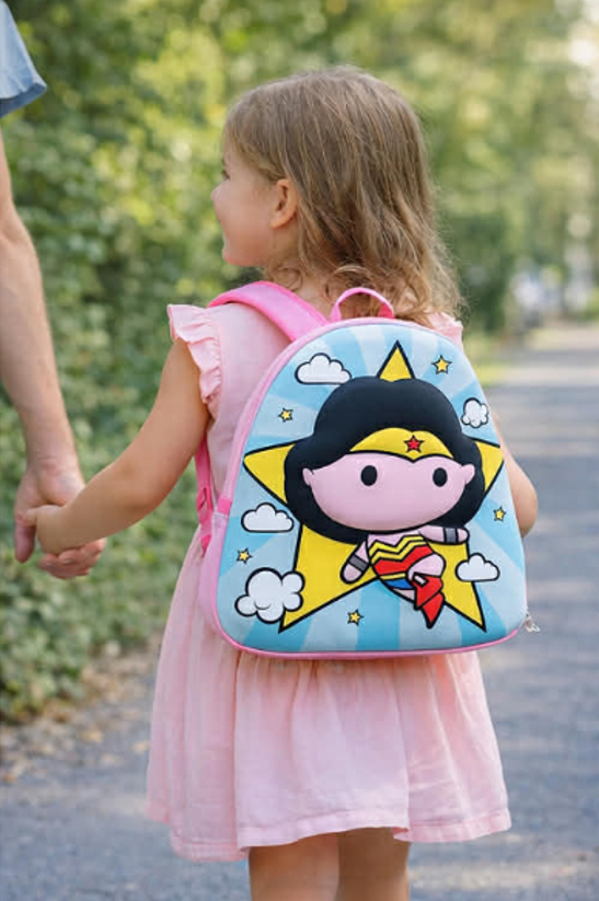 MOCHILA ESCOLAR NIÑA DISEÑO ANIMADO ESTRELLA - 2