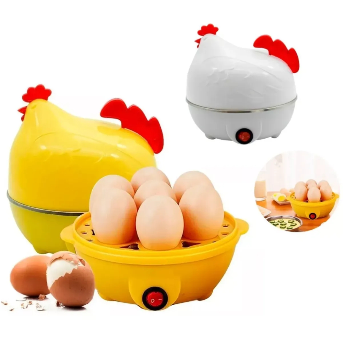 HERVIDOR ELÉCTRICO DE HUEVOS AUTOMÁTICO – CAPACIDAD 7 HUEVOS - 3