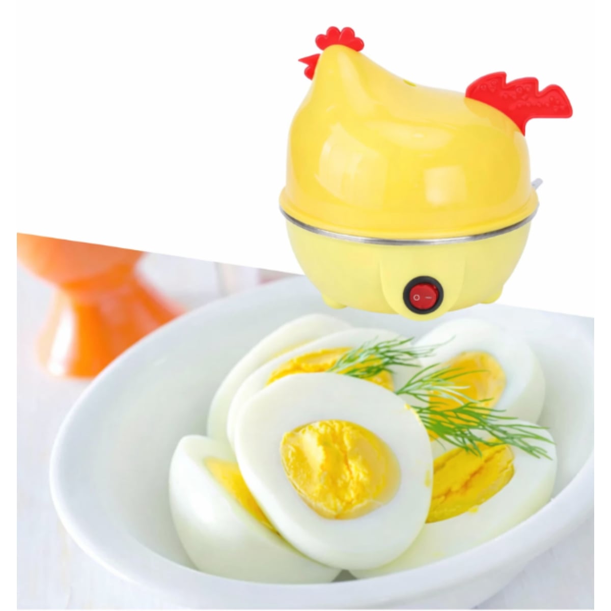 COCEDOR ELÉCTRICO DE HUEVOS 7 UNIDADES – RÁPIDO Y FÁCIL DE USAR - 4
