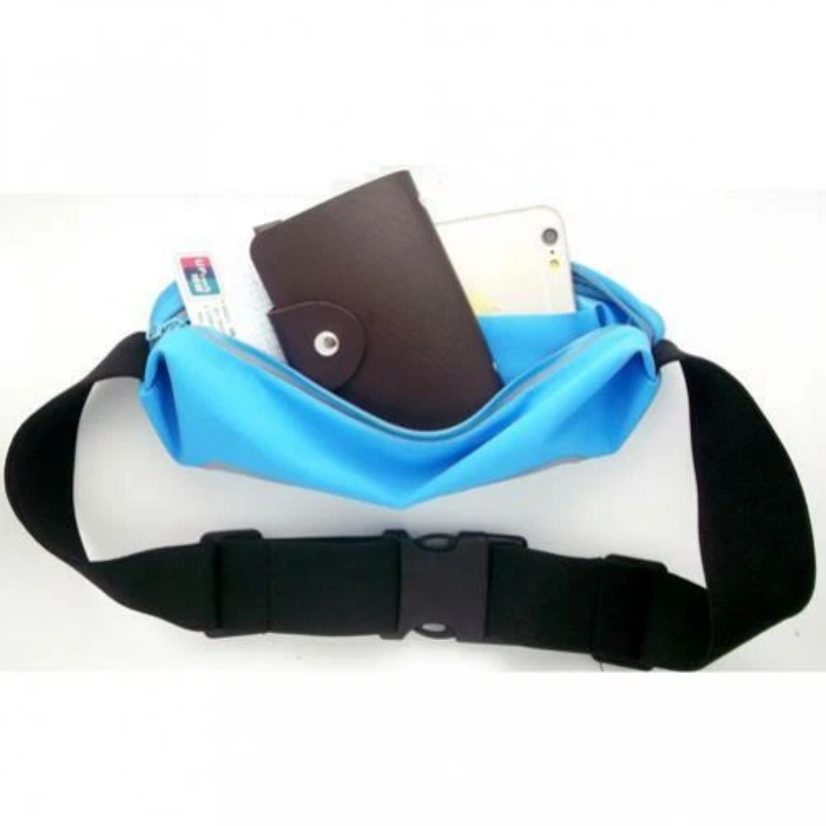 PACK X2 CANGURO DEPORTIVO PORTA CELULAR AJUSTABLE IMPERMEABLE COLORES SURTIDOS - 6
