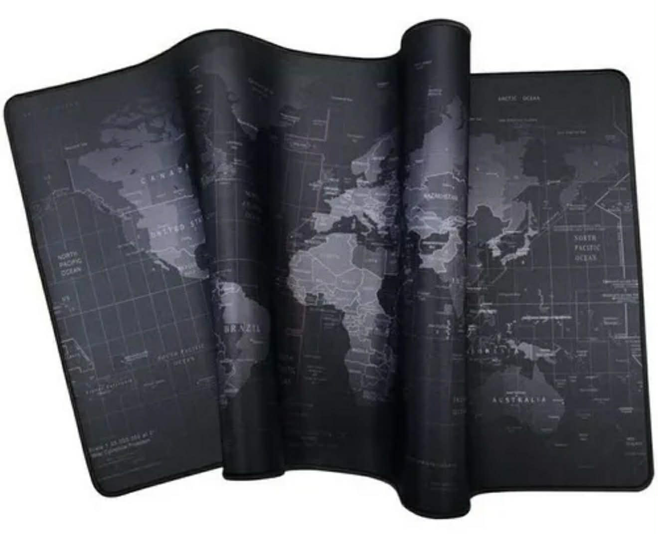 ALFOMBRILLA DE ESCRITORIO XXL 80X30 MAPA MUNDIAL PARA TECLADO Y MOUSE - 7