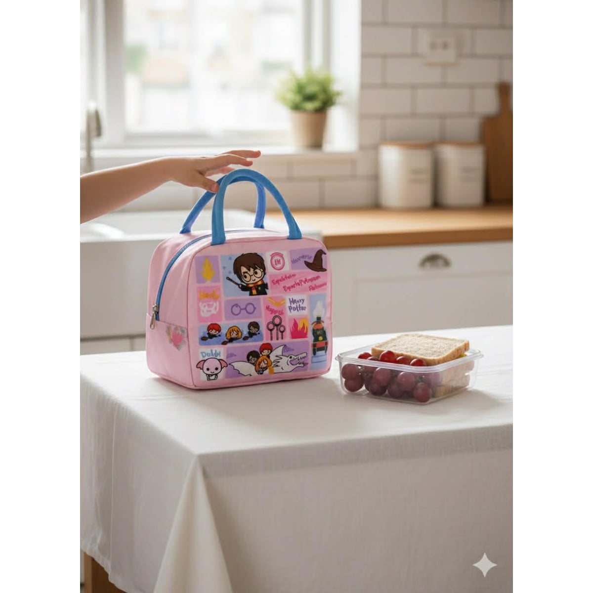 LONCHERA ESTILO ANIME PARA NIÑOS CON COLORES VIBRANTES - 3